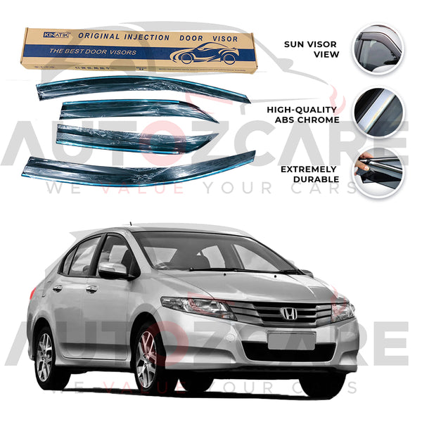 Honda City Air press sun visor with chrome - Model 2009-2021