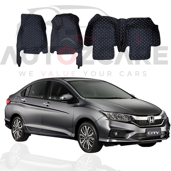 Honda City 7D Floor Mats - Model 2009-2021