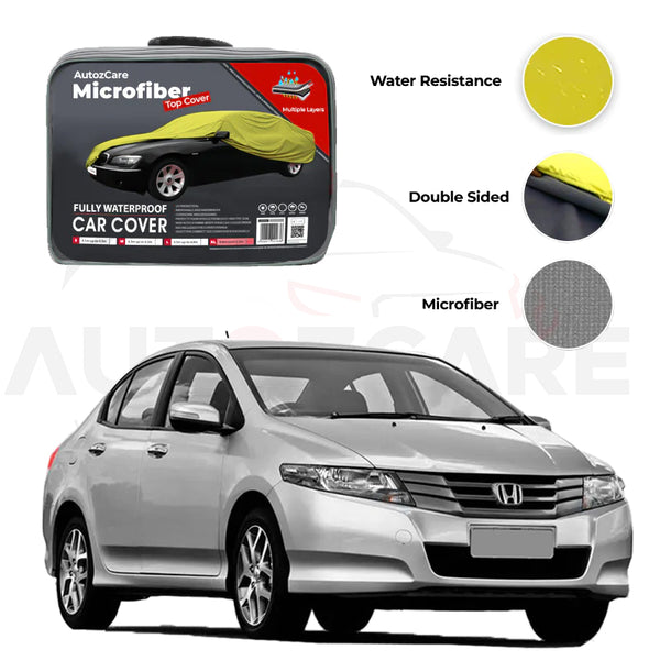 Honda City Microfiber Car Top Cover - Model 2009-2021