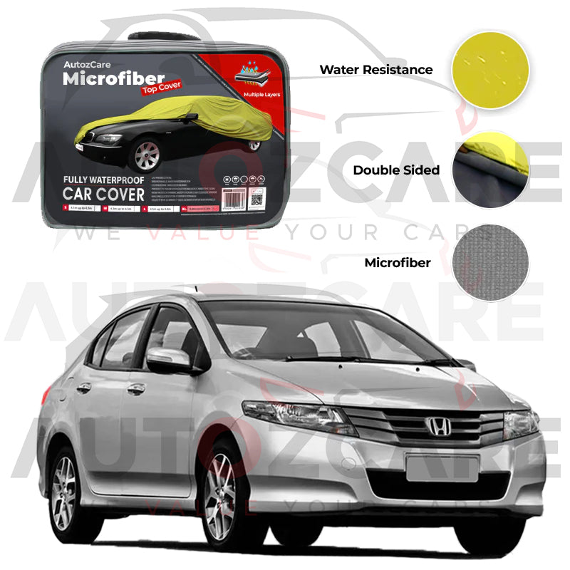 Honda City Microfiber Car Top Cover - Model 2009-2021
