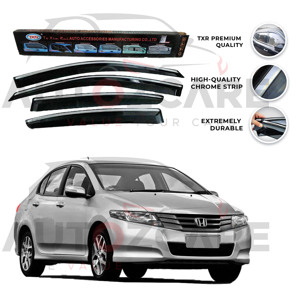 Honda City TXR Air press sun visor with chrome - Model 2009-2021