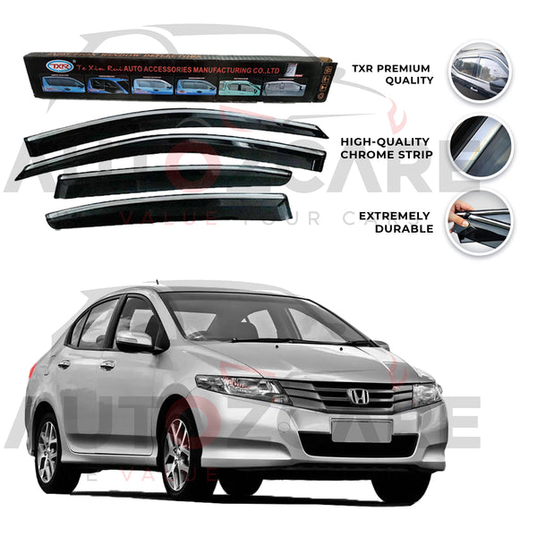 Honda City TXR Air press sun visor with chrome - Model 2009-2021