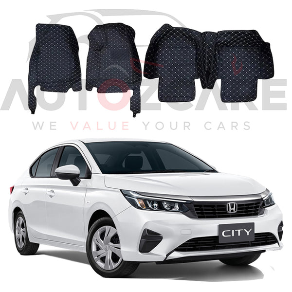 Honda City 7D Floor Mats - Model 2022-2024