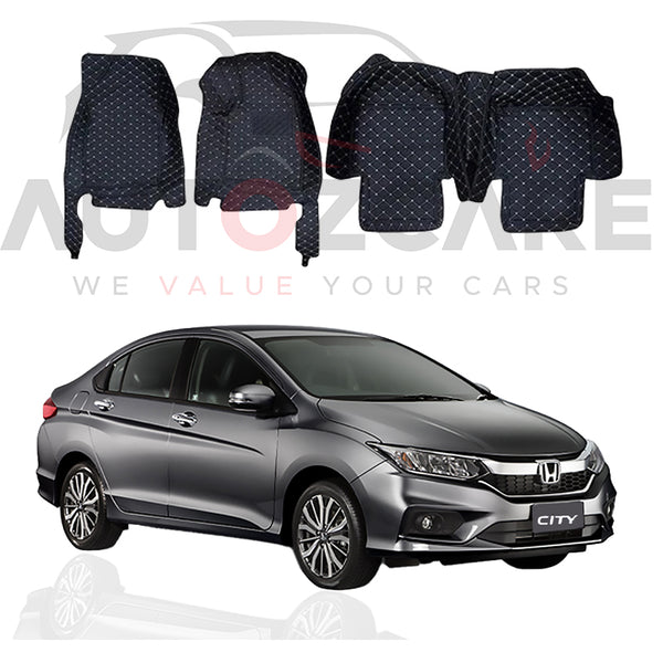 Honda City 7D Floor Mats - Model 2022-2025