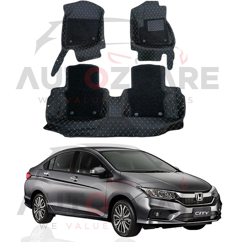 Honda City 9D Custom Floor Mat - Model 2022-2025