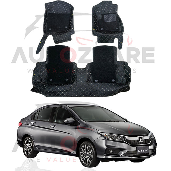 Honda City 9D Custom Floor Mat - Model 2022-2025