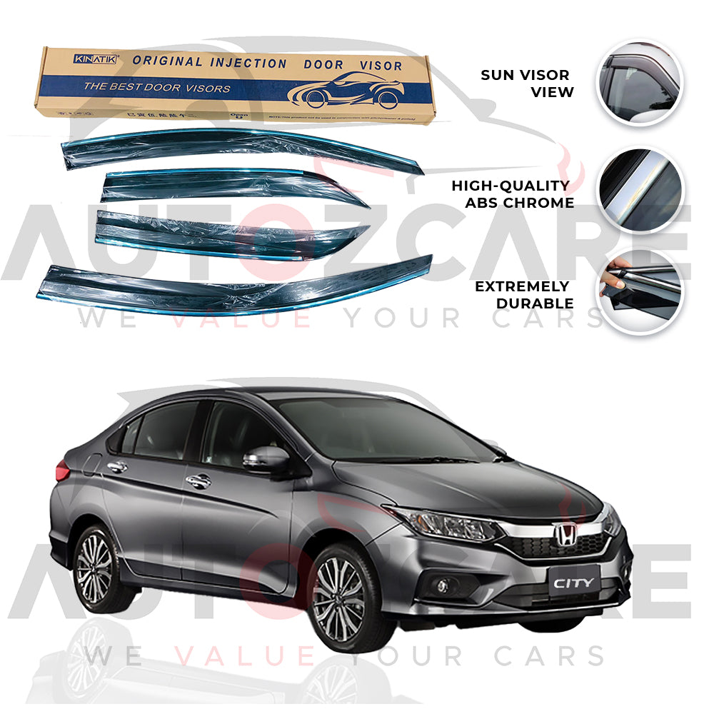 Honda City Air press sun visor with chrome - Model 2022-2025