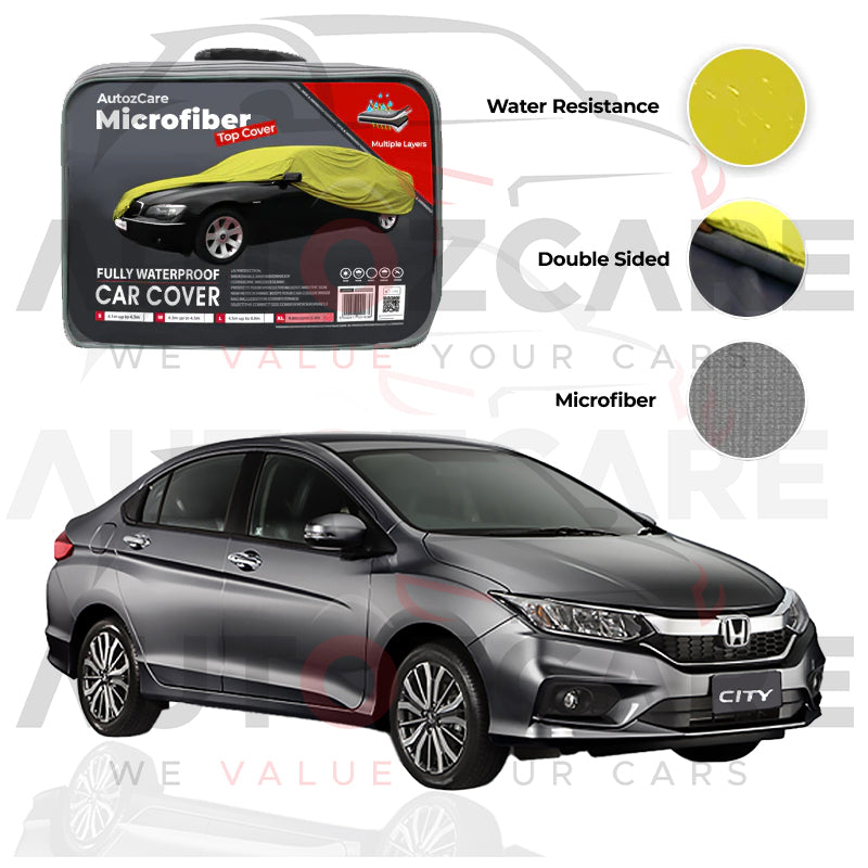 Honda City Microfiber Car Top Cover - Model 2022-2025