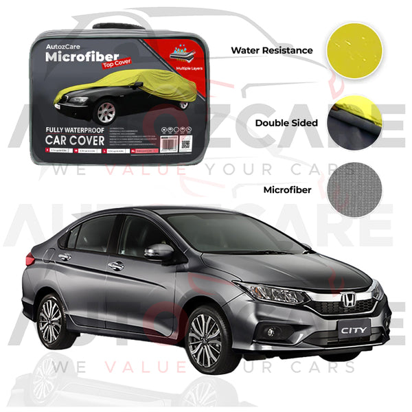 Honda City Microfiber Car Top Cover - Model 2022-2025