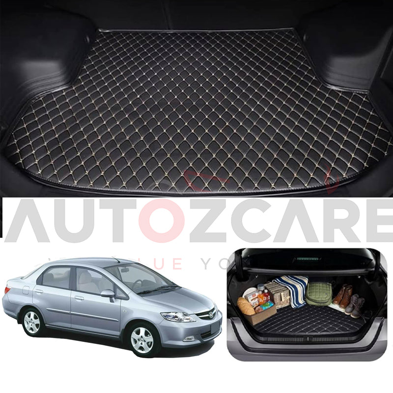 Honda City 7D Custom Car Trunk Mat - Model 2003-2008