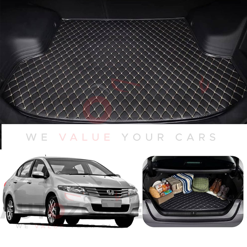 Honda City 7D Custom Car Trunk Mat - Model 2009-2021