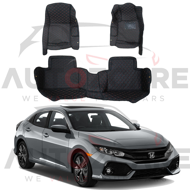 Honda Civic 7D Floor Mats - Model 2017-2021
