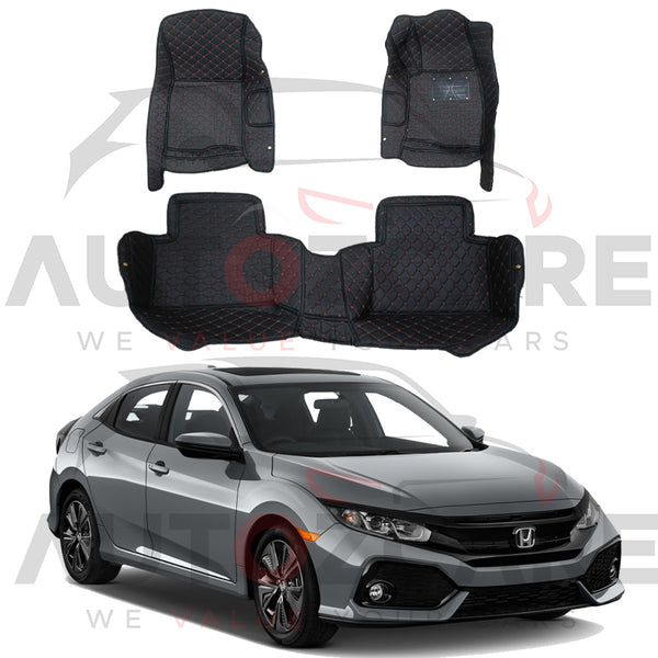 Honda Civic 7D Floor Mats - Model 2017-2021