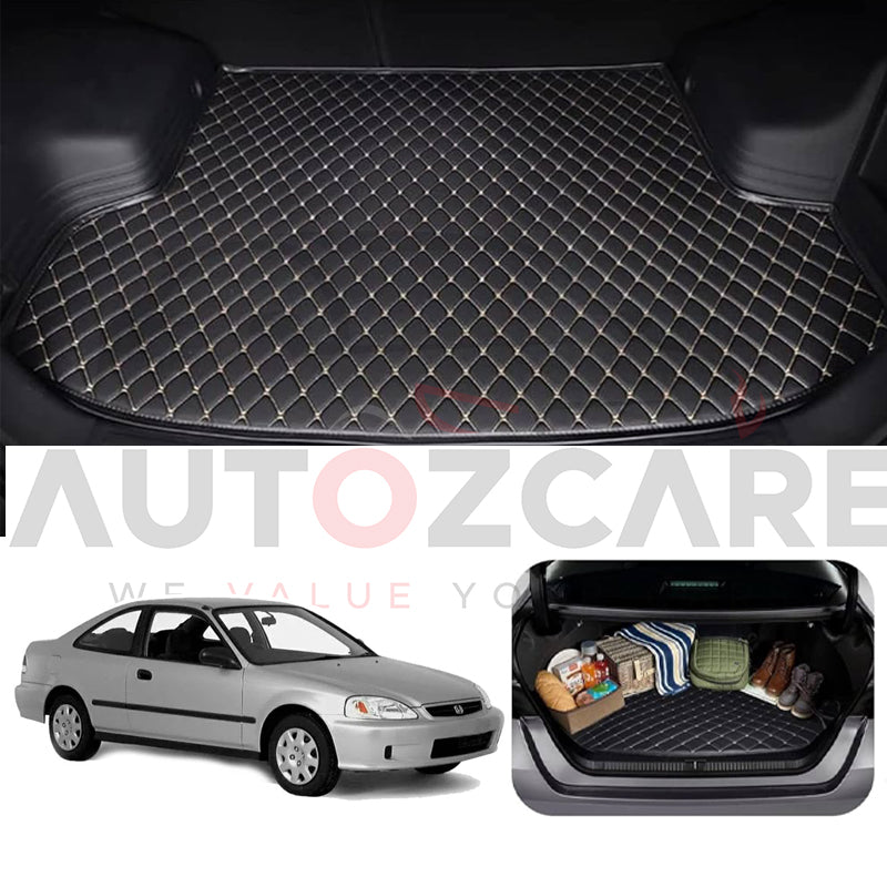 Honda Civic Hybrid 7D Custom Car Trunk Mat - Model 2005-2010