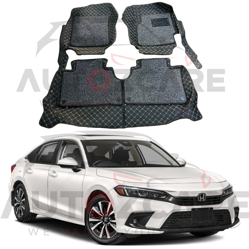 Honda Civic RS 9D Custom Floor Mat - Model 2022-2025