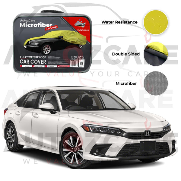 Honda Civic RS Microfiber Car Top Cover - Model 2022-2025