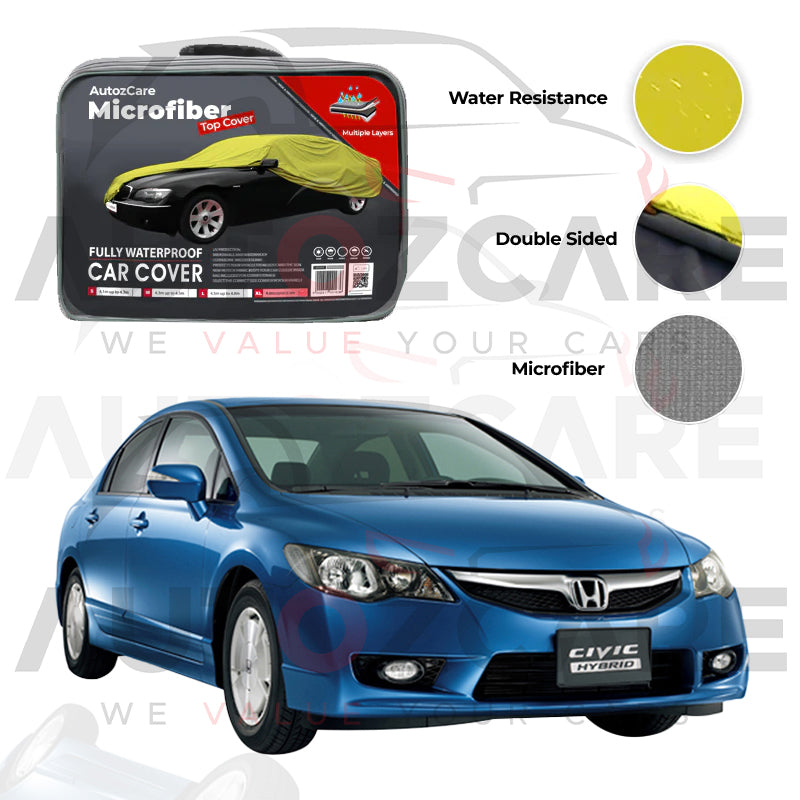 Honda Civic Reborn Microfiber Car Top Cover - Model 2006-2012