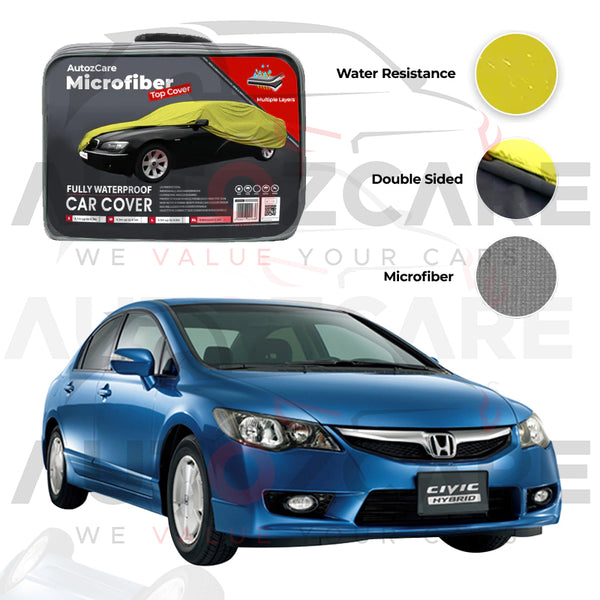 Honda Civic Reborn Microfiber Car Top Cover - Model 2006-2012