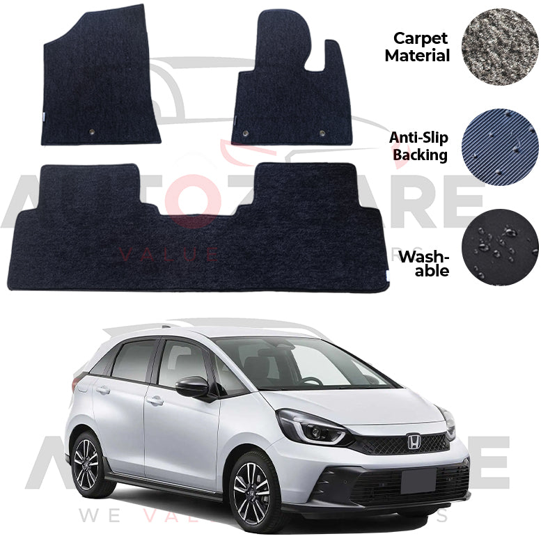 Honda Fit Genuine Fitting Carpet Floor Mat 3PCS - Model 2021-2025