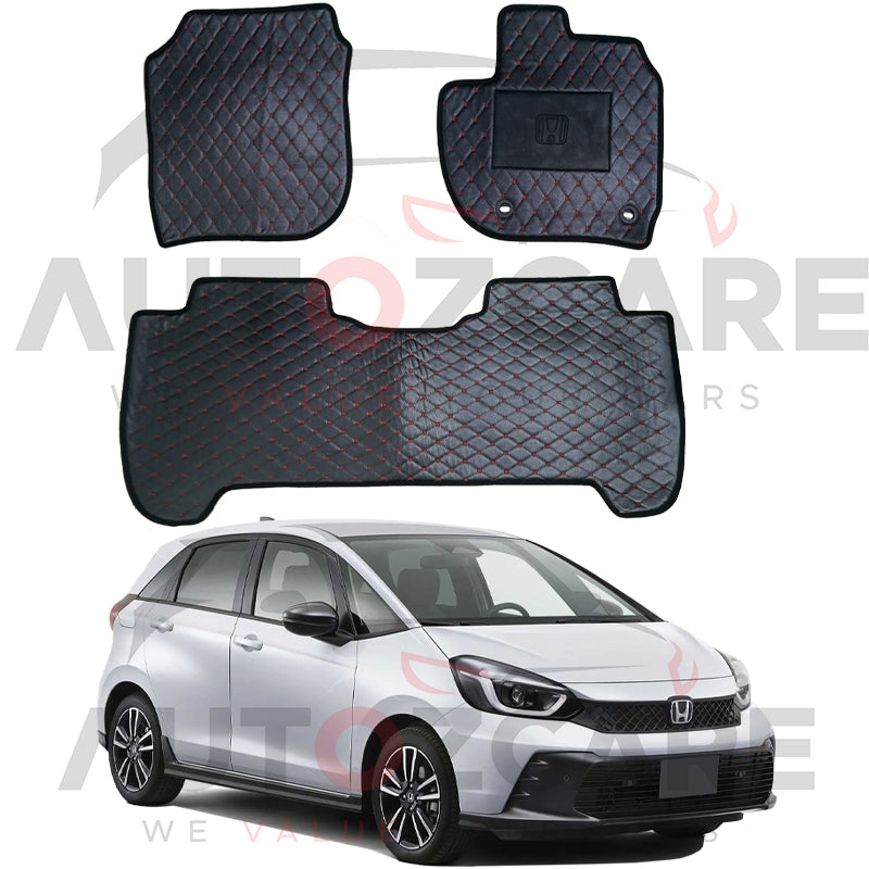 Honda FIT 7D Floor Mat ( Flat Style ) - Model 2021-2025