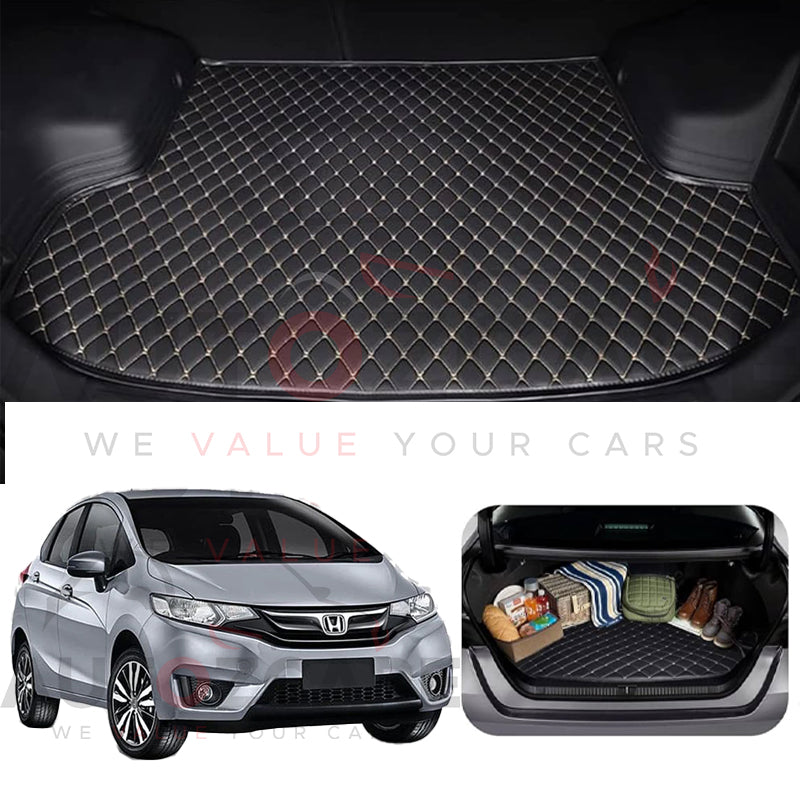 Honda Fit 7D Custom Car Trunk Mat - Model 2013-2022