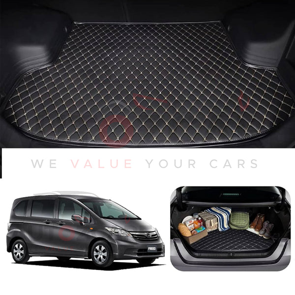Honda Freed 7D Custom Car Trunk Mat - Model 2008-2016