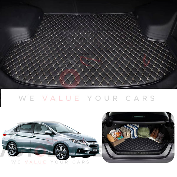 Honda Grace Hybrid 7D Custom Car Trunk Mat - Model 2014-2020