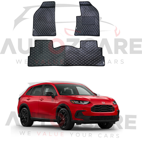Honda HR-V 7D Floor Mat ( Flat Style ) 3PCS - Model 2022-2025