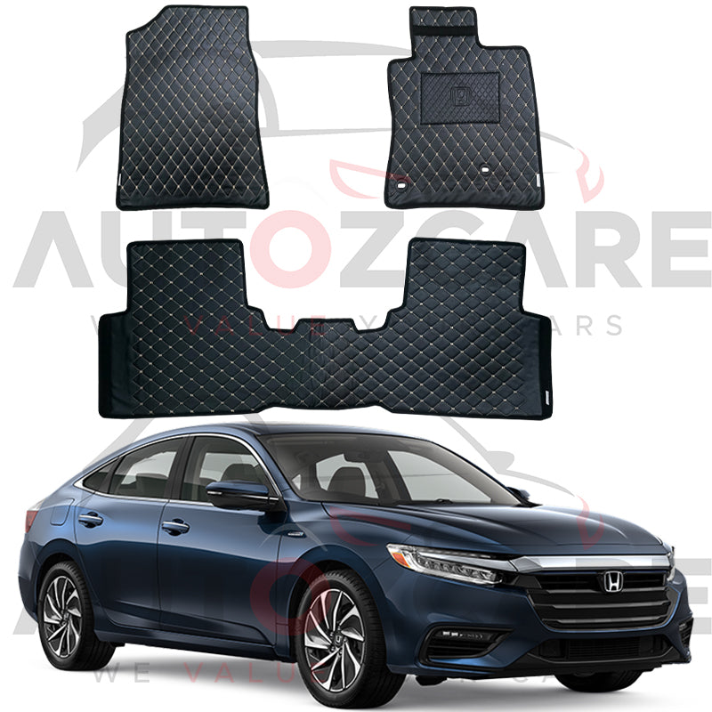 Honda Insight 7D Floor Mat (Flat Style) 3PCS - Model 2018-2022