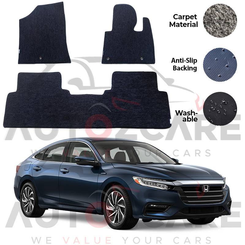 Honda Insight Genuine Fitting Carpet Floor Mat - Model 2018-2022