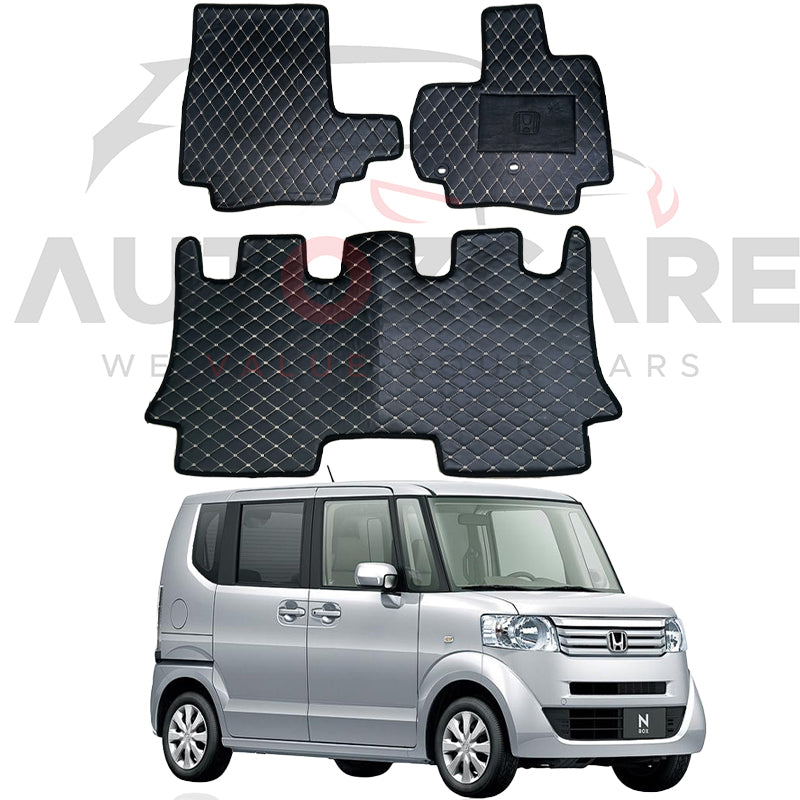 Honda N Box 7D Floor Mat ( Flat Style ) - Model 2011-2017