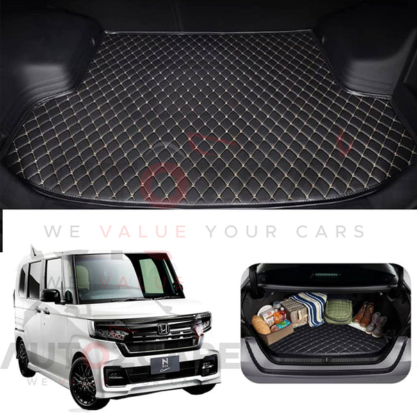 Honda N Box 7D Custom Car Trunk Mat - Model 2018 - 2025