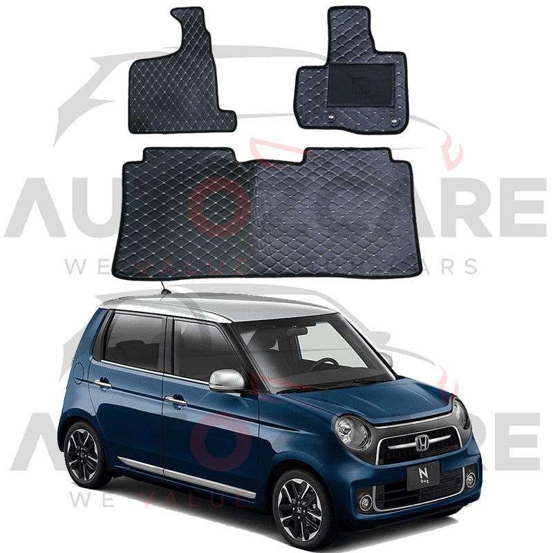 Honda N One 7D Floor Mat ( Flat Style ) 3PCS - Model 2012-2019