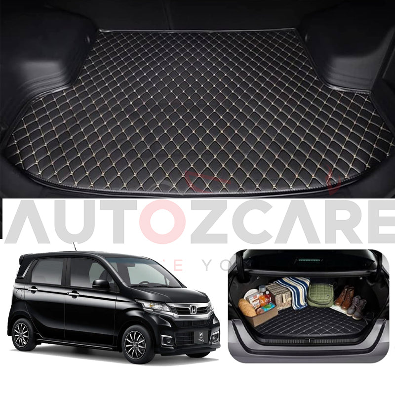 Honda N Wgn 7D Custom Car Trunk Mat - Model 2013-2019