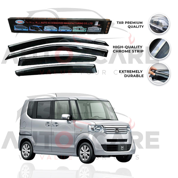 Honda N BOX TXR Air press sun visor with chrome - Model 2011-2017