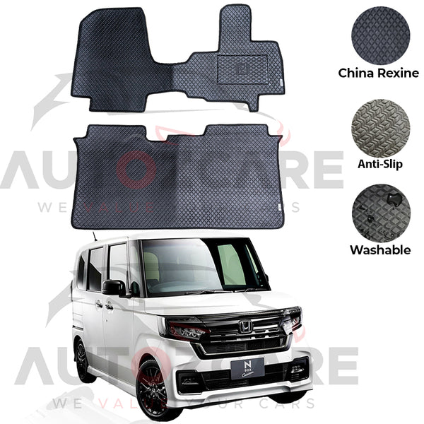 Honda N Box China Rexine Floor Mat 3PCS - Model 2018-2025