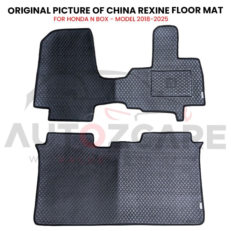 Honda N Box China Rexine Floor Mat 3PCS - Model 2018-2025