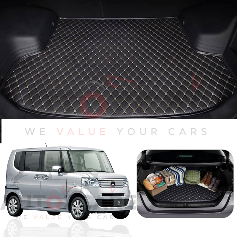 Honda N Box 7D Custom Car Trunk Mat - Model 2011 - 2017