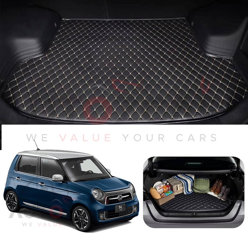 Honda N One 7D Custom Car Trunk Mat - Model 2012-2019