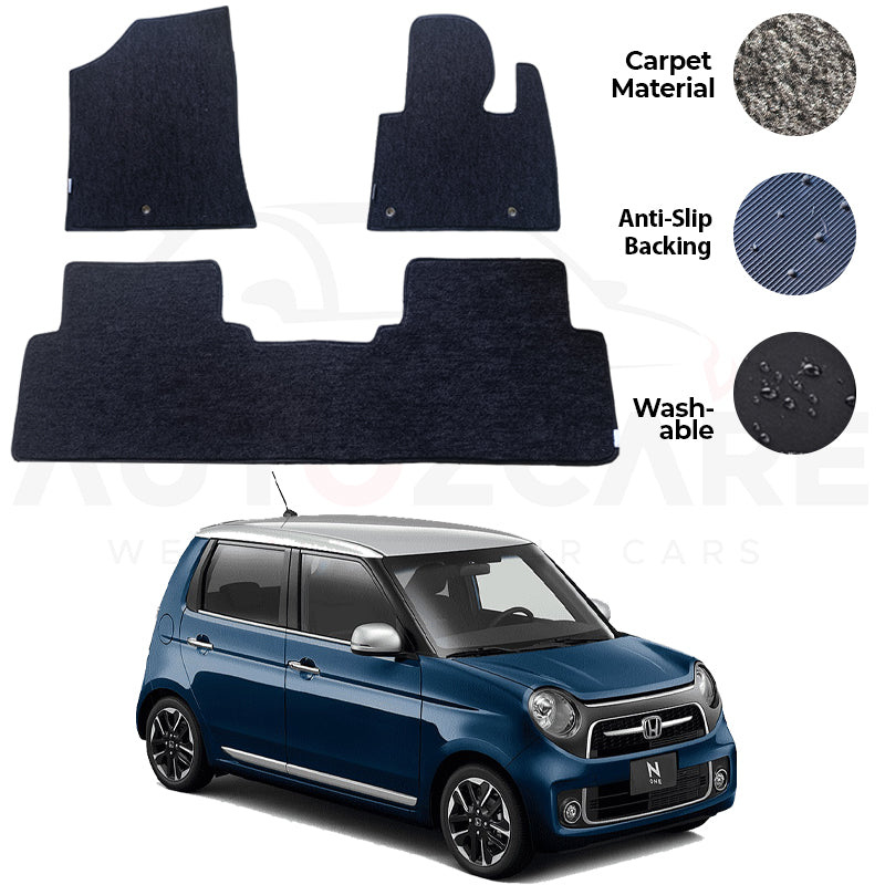 Honda N One Genuine Fitting Carpet Floor Mat 3PCS - Model 2012-2019