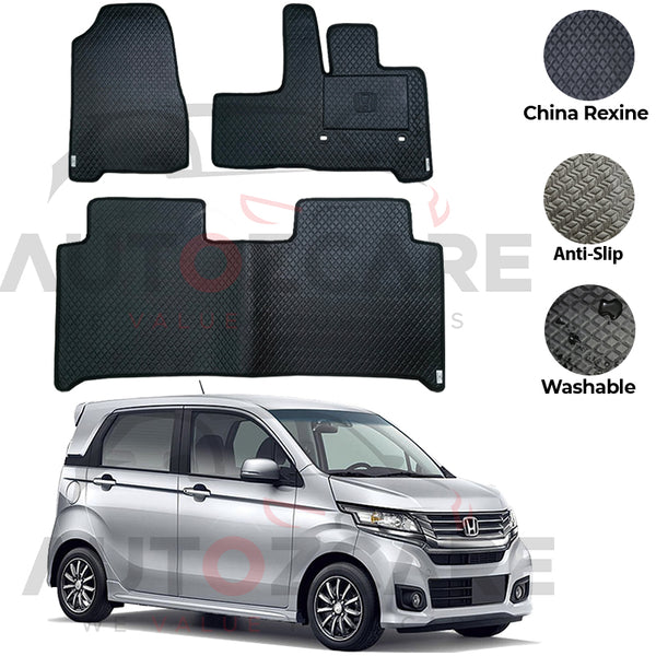 Honda N Wgn China Rexine Floor Mat 3PCS - Model 2013-2019