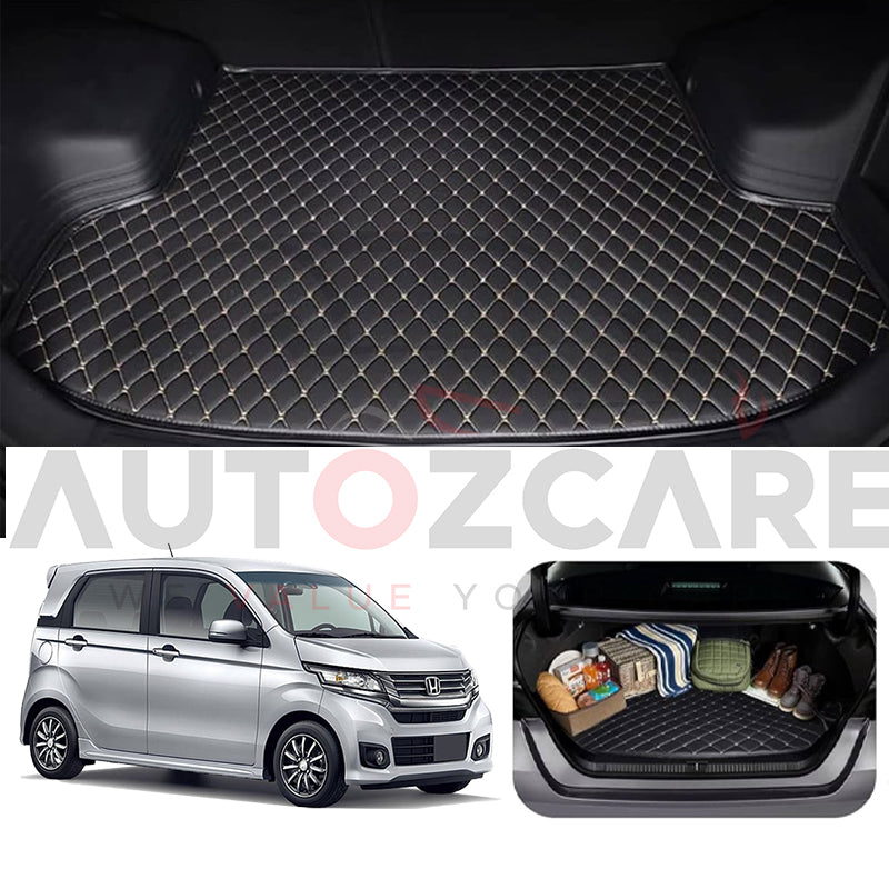 Honda N Wgn 7D Custom Car Trunk Mat - Model 2013-2019