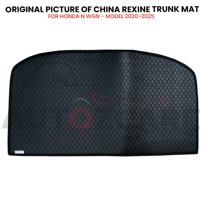 Honda N Wgn China Rexine Custom-Size Trunk Mat - Model 2020-2025