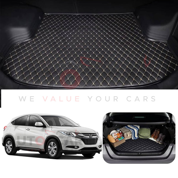 Honda Vezel 7D Custom Car Trunk Mat - Model 2013-2020