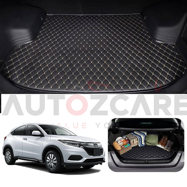 Honda Vezel 7D Custom Car Trunk Mat - Model 2013-2020 Vezel Best Trunk mat | Vezel Trunk | Vezel Mat | Mix Thread