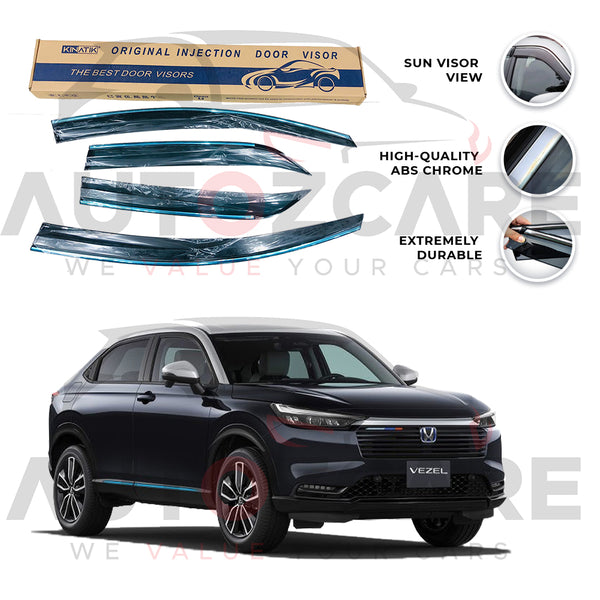 Honda Vezel Air press sun visor with chrome model  2021-2025
