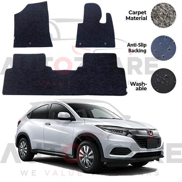 Honda VezFitting Carpet Floor Mat 3PCS - Model 2013-2020el
