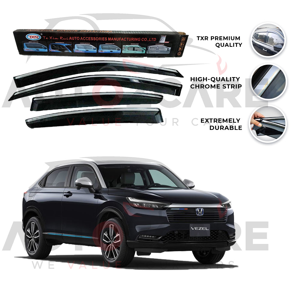 Honda Vezel TXR Air press sun visor with chrome model 2021-2025