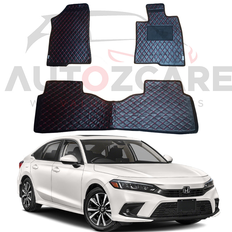Honda Civic RS 7D Floor Mat ( Flat Style ) - Model 2022- 2025