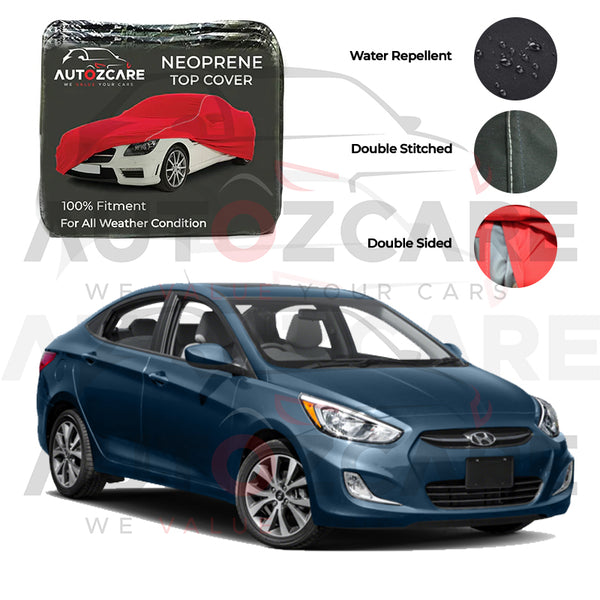 Hyundai Accent Neoprene Top Cover - Model 2017-2019